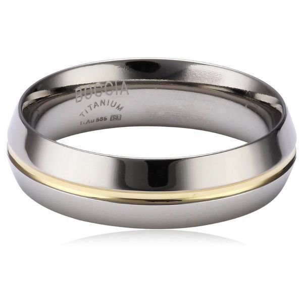 BOCCIA Titanium Ring 0112-01 585 Gold