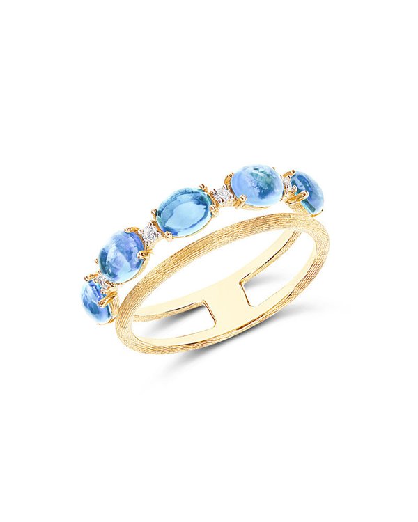 NANIS Italian Jewels Dancing Azure Ring AS41-597