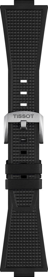 TISSOT PRX Kautschukband schwarz T603048462