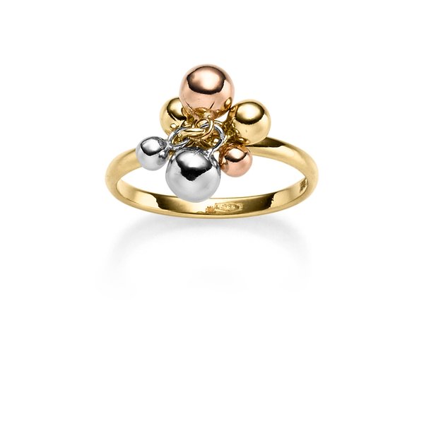 KOOS Ring 585 Gold Tricolor 105490